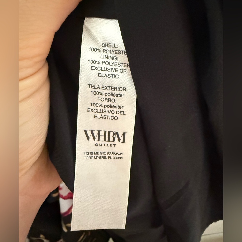 NWT White House Black Market‎ Outlet Metallic Floral Long Sleeve Maxi Dress - 10 - Picture 8 of 9